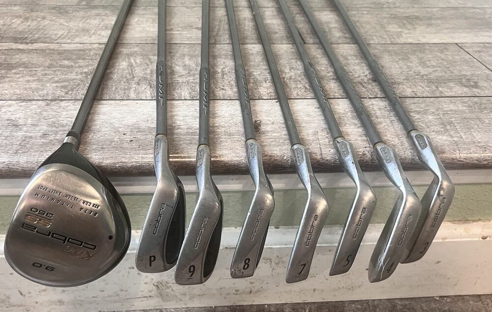 King Cobra II Oversize Iron Set 3-5, 7,8 Pw, Driver . See The Description.